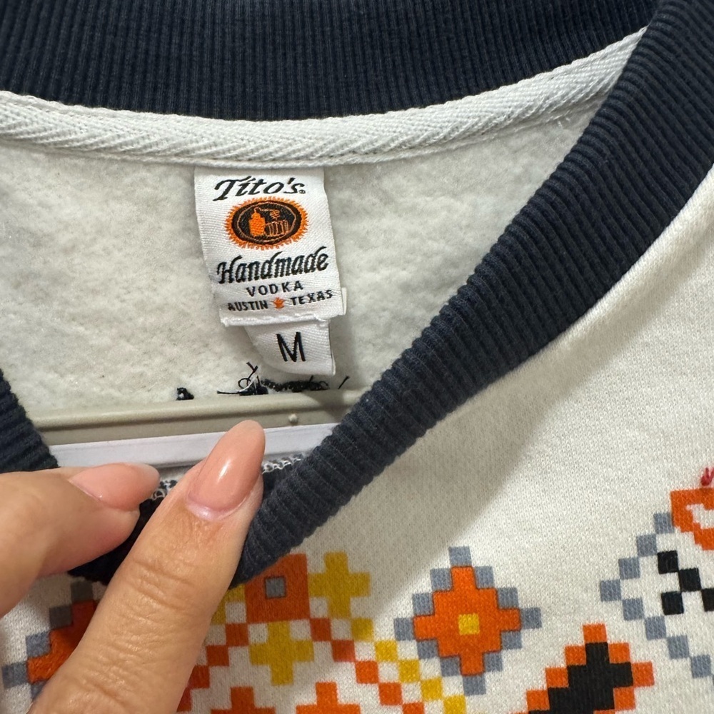 Tito's Handmade Vodka Festive Sweatshirt - Picture 2 of 4